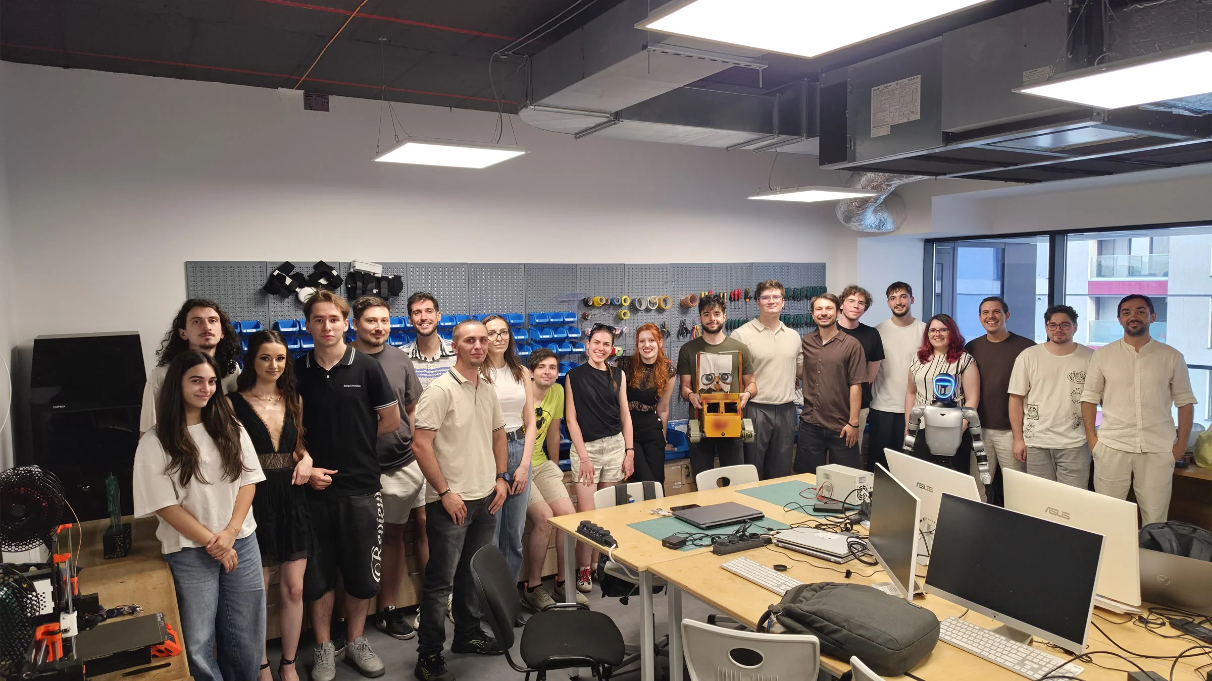 Unibuc Robotics full team at the 2026-2027 academic year kick-off meeting