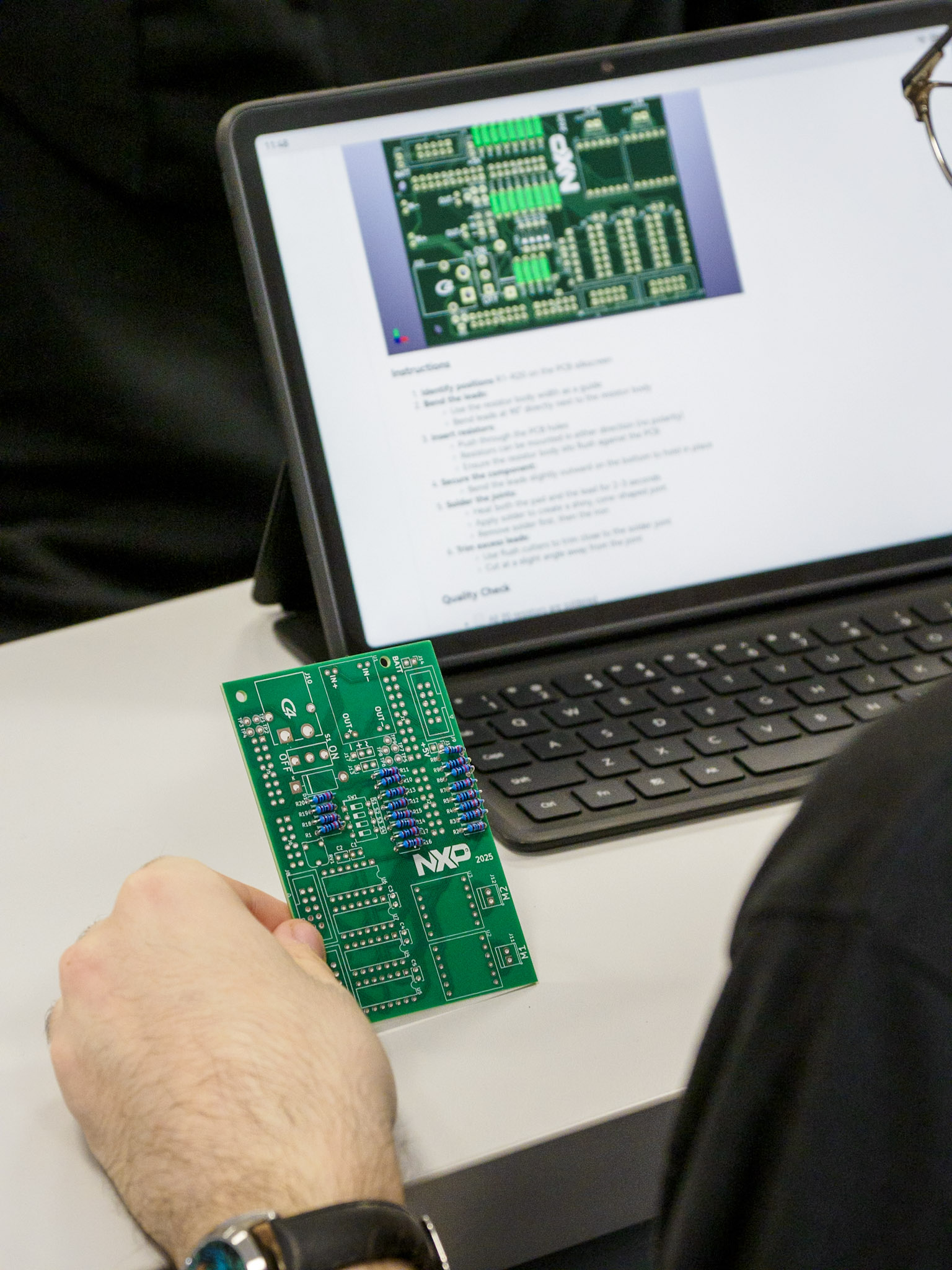 NXP Line Follower challenge photo 1