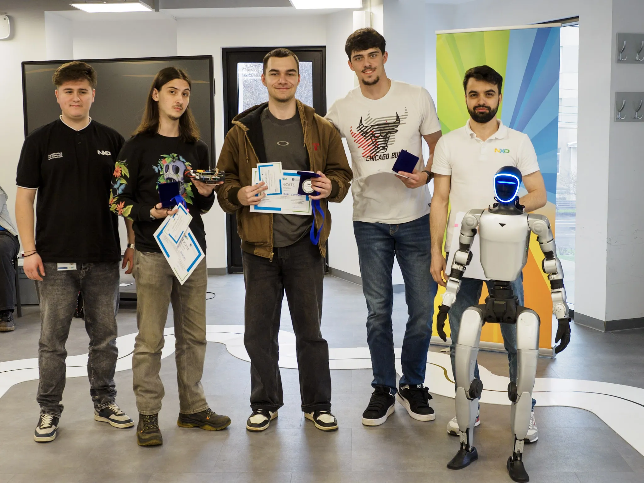 Robotics challenge participants